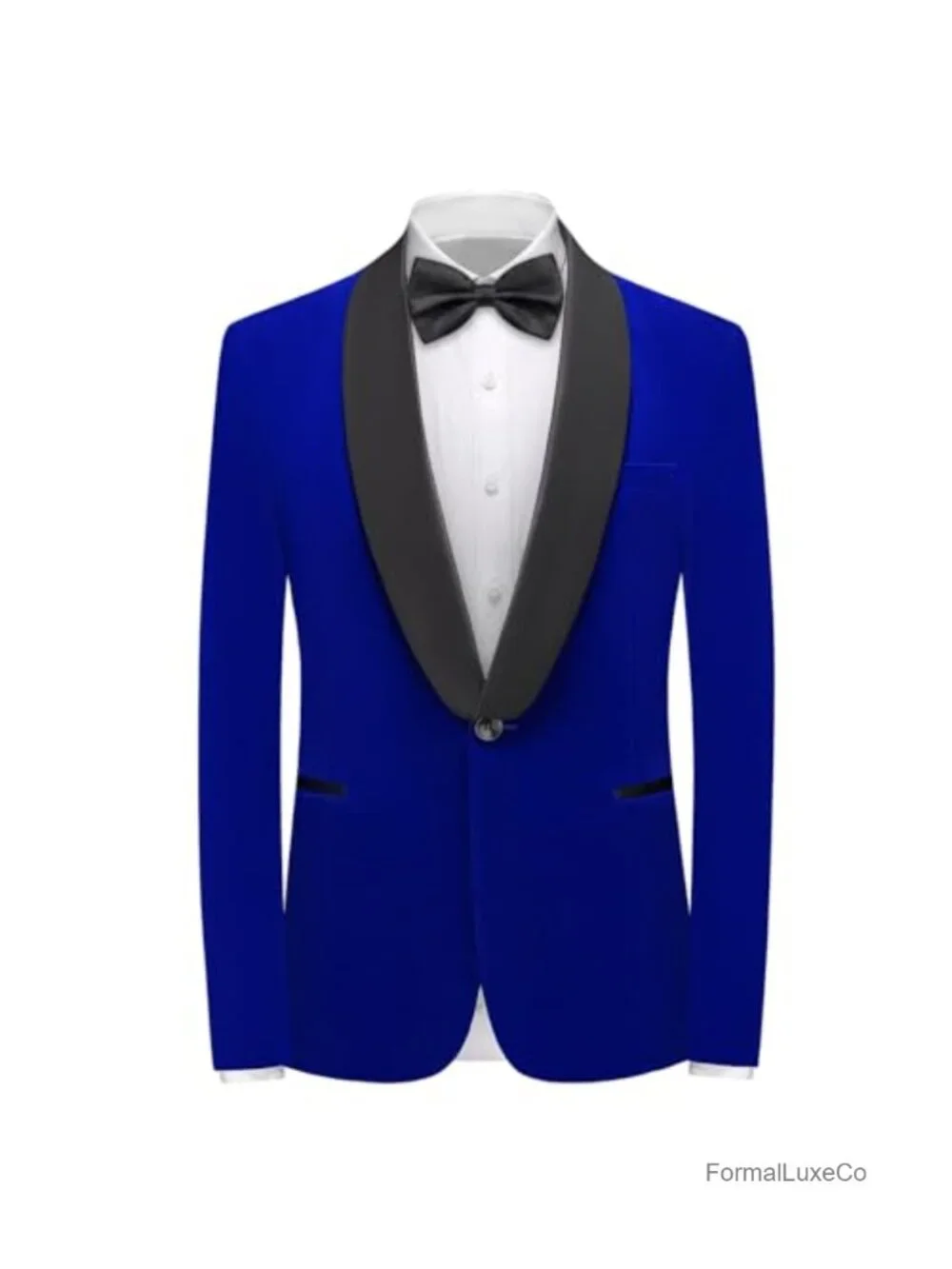 Men's Velvet Slim Fit Shawl Lapel Tuxedo Jacket